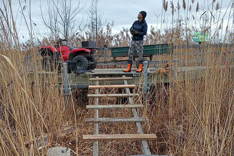 Lancement des travaux de réhabilitation au Marais-de-la-Rivière-aux-Cerises à Magog